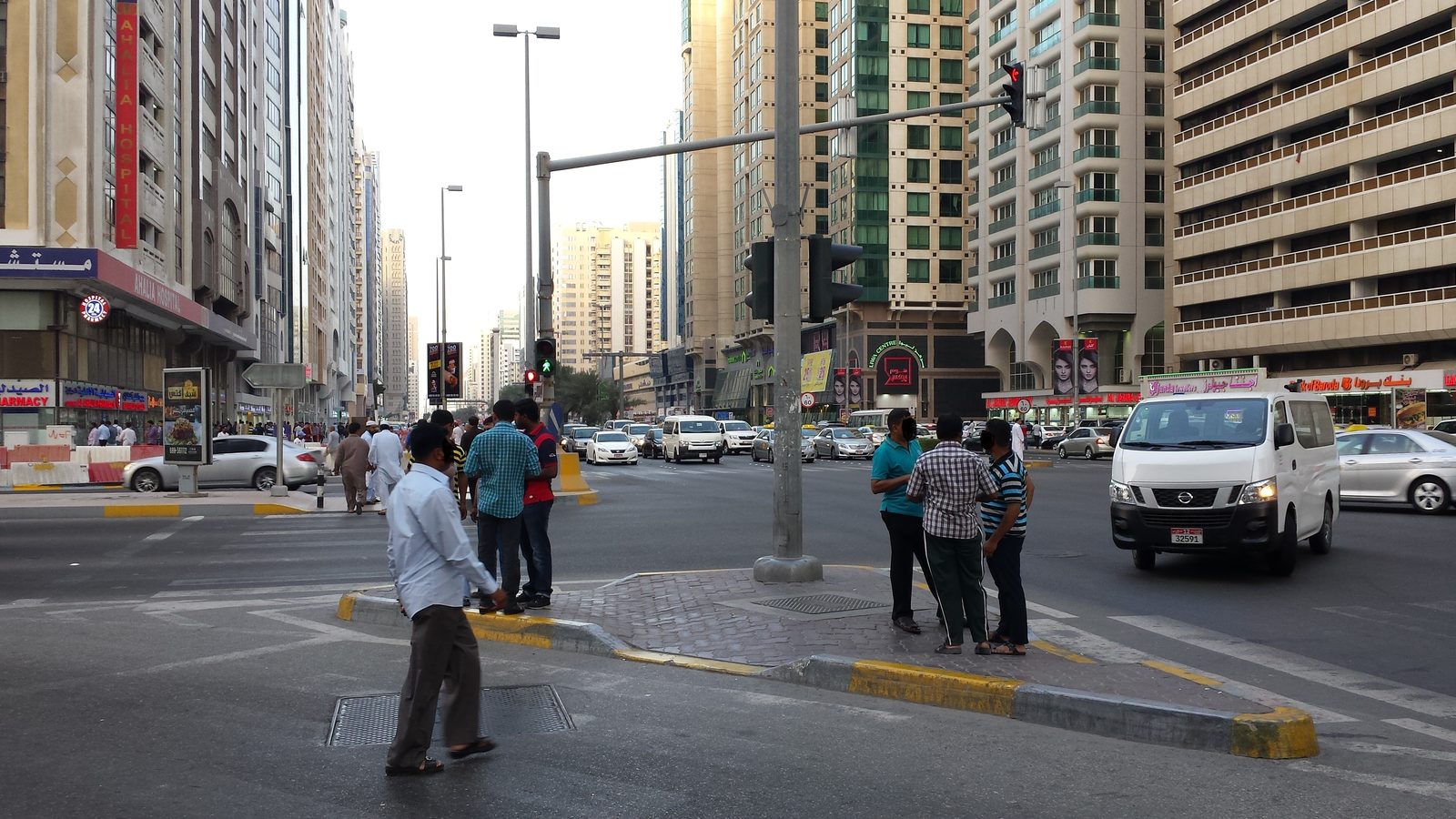 Street photography in Abu Dhabi