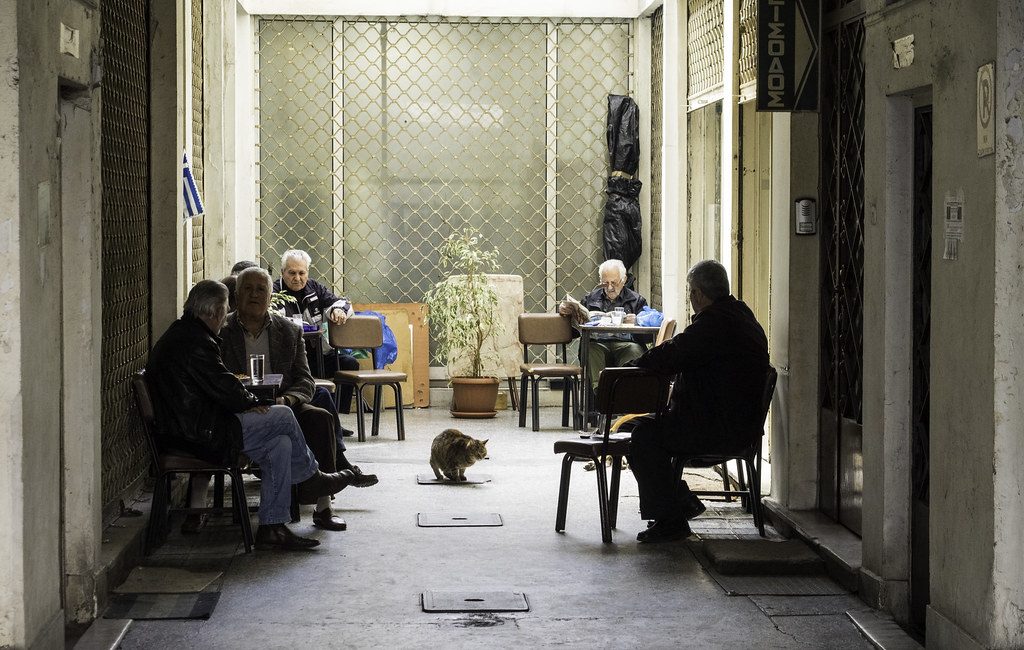 Street scene in Athens