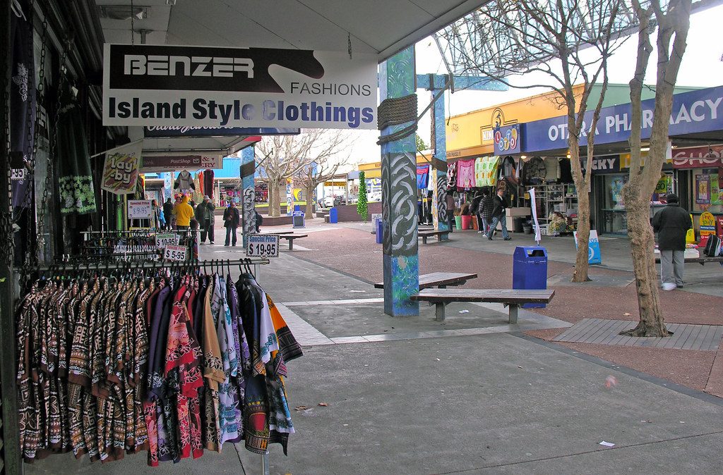 Street scene in Auckland
