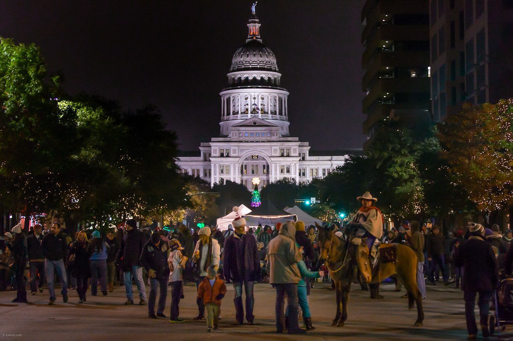 Street scene in Austin