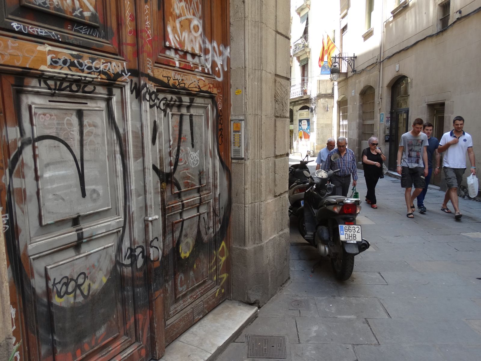 Street scene in Barcelona