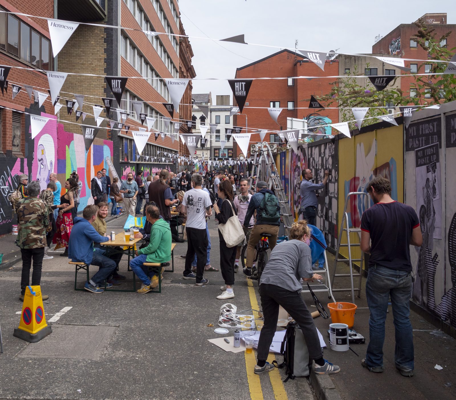 Street scene in Belfast