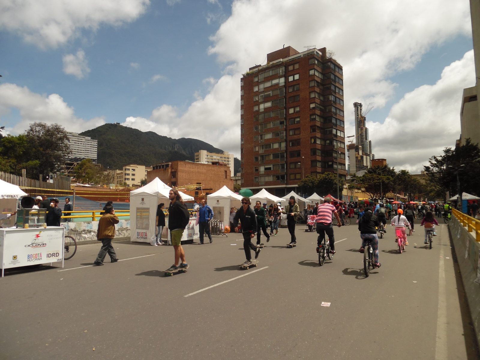 Street photography in Bogota