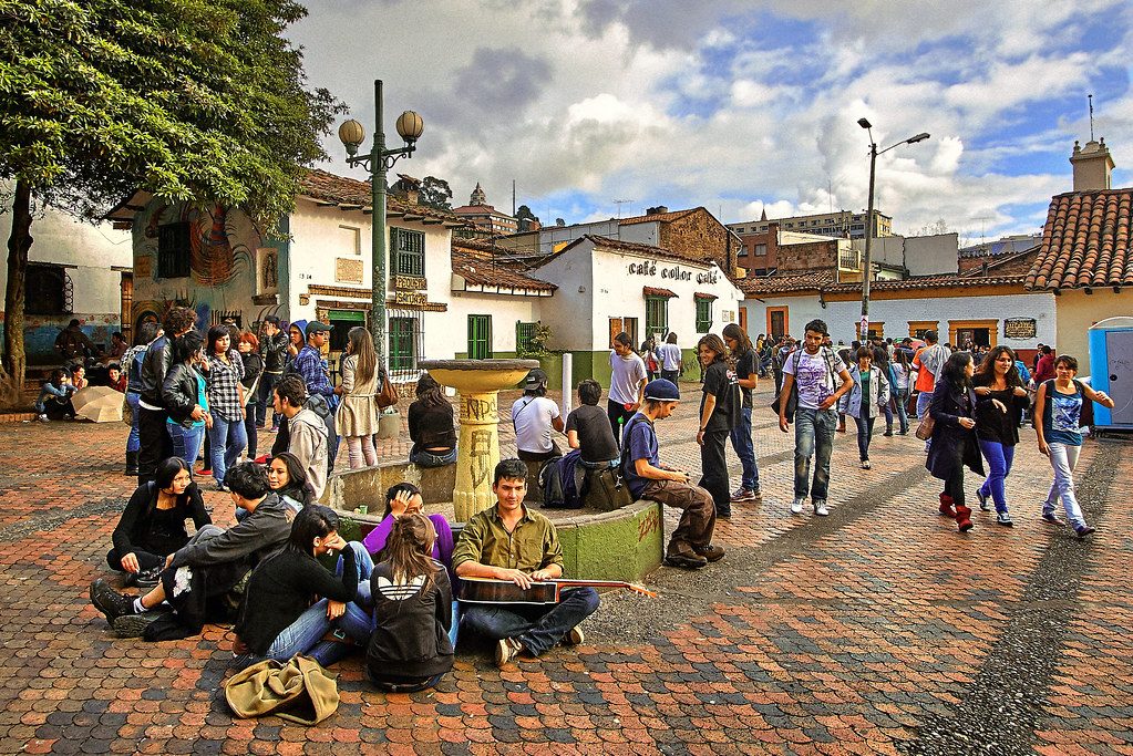 Street scene in Bogota