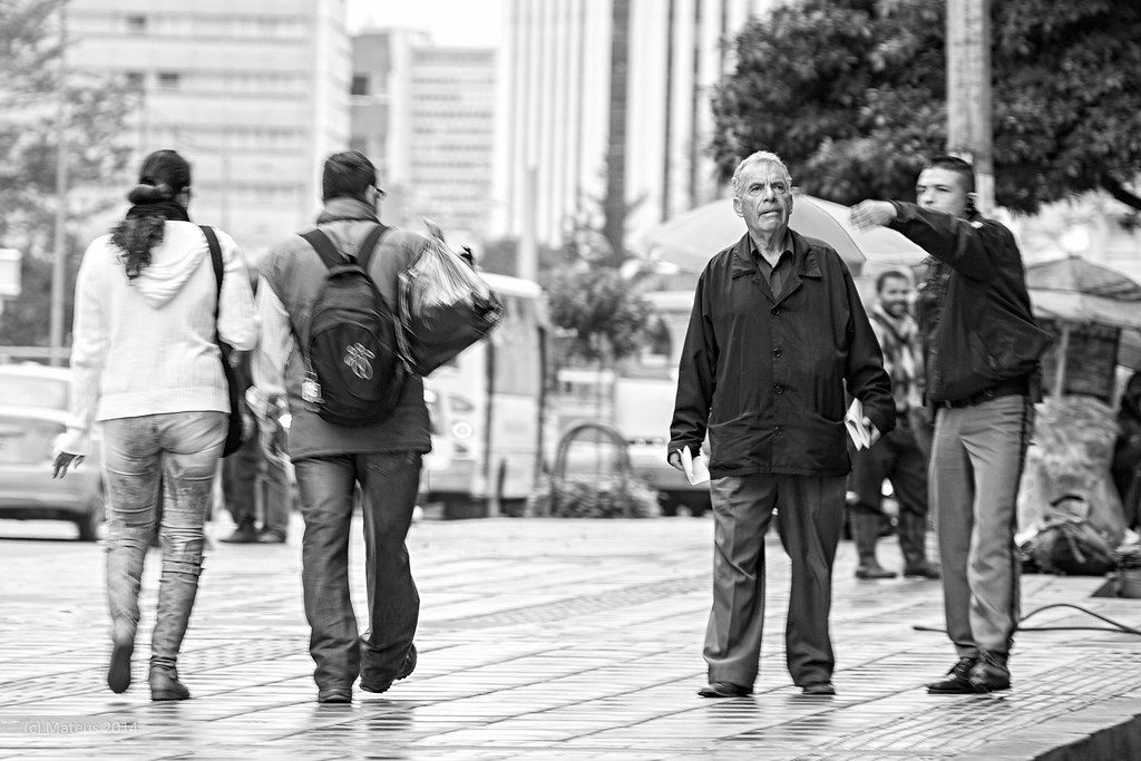 Street scene in Bogota