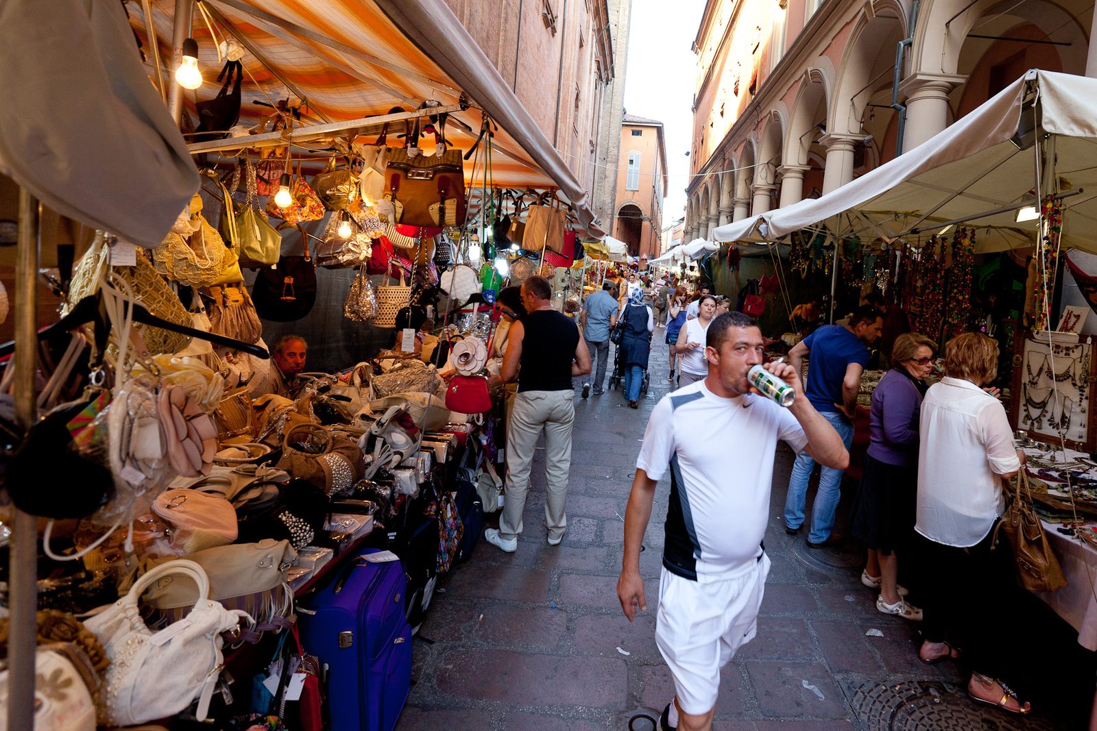Street photography in Bologna