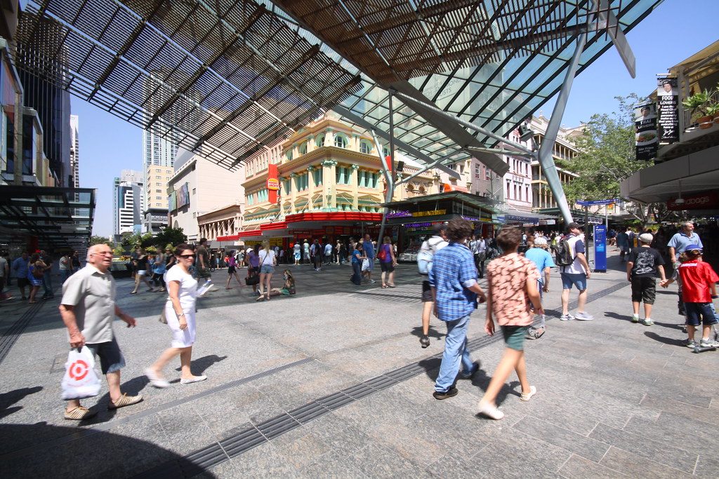 Street scene in Brisbane