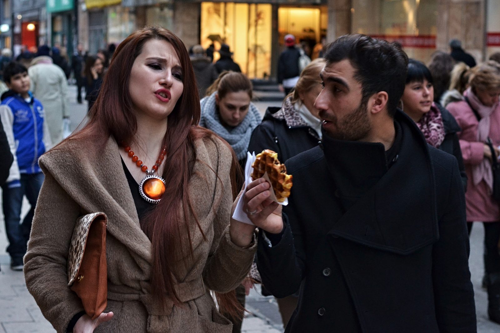 Street photography in Brussels