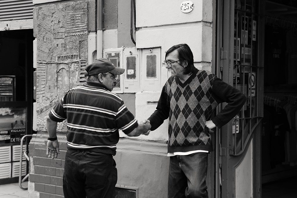 Street scene in Buenos Aires