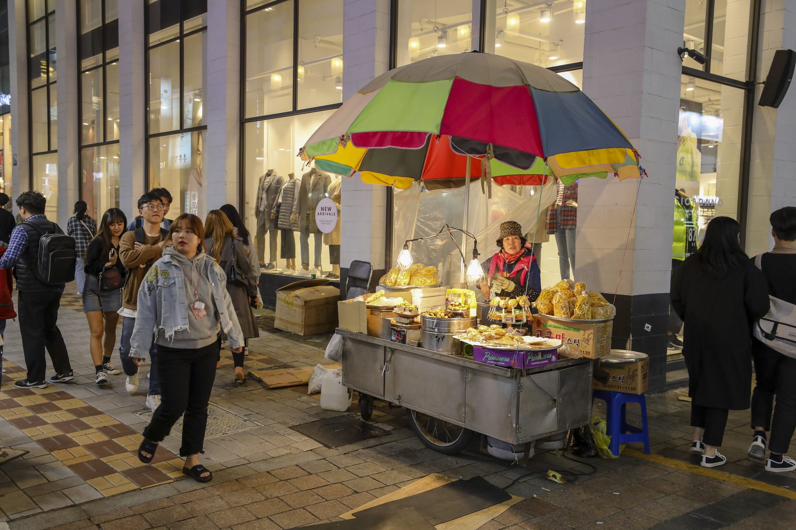 Street scene in Busan