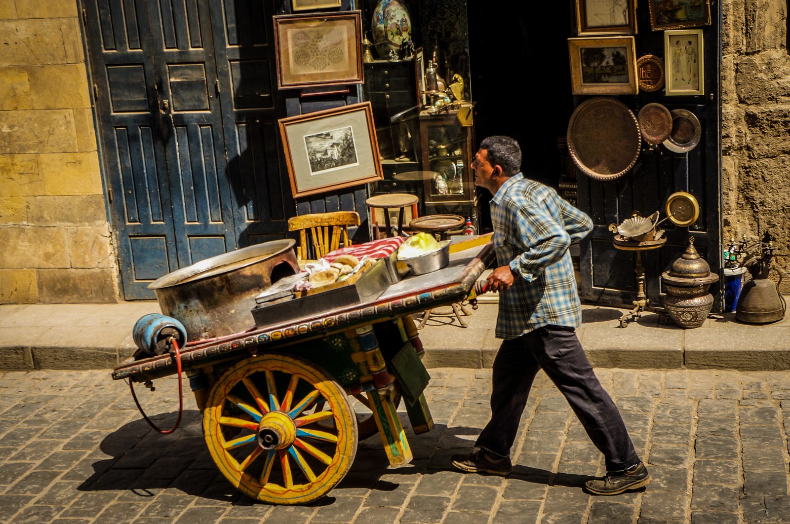 Street scene in Cairo
