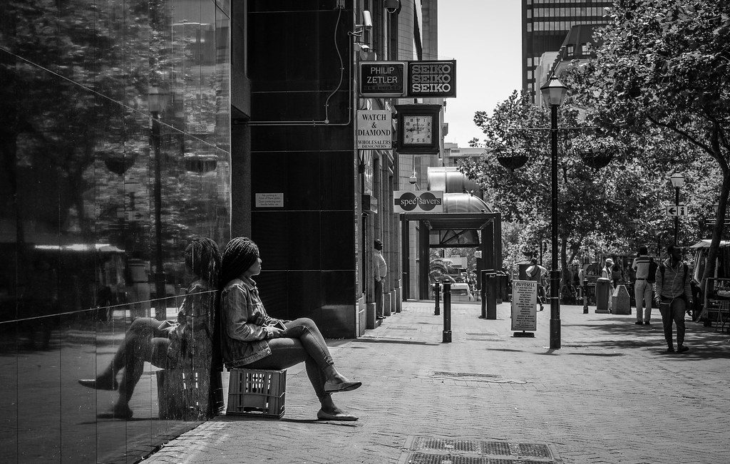 Street scene in Cape Town