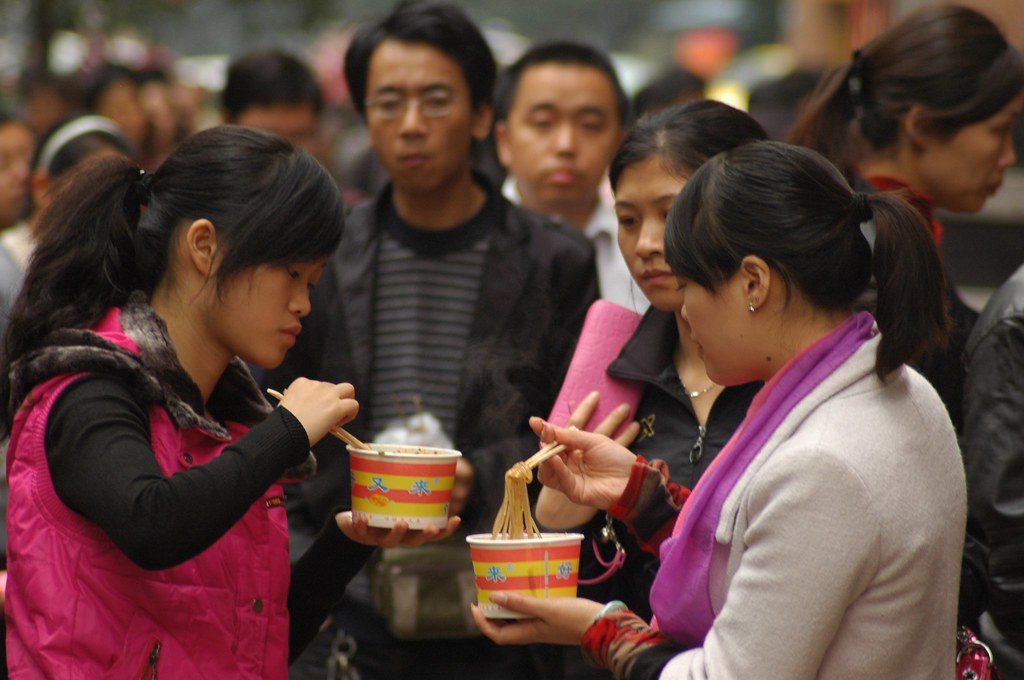 Street photography in Chongqing