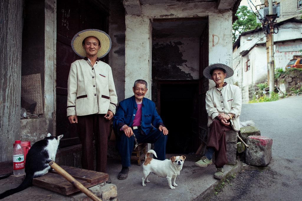 Street scene in Chongqing
