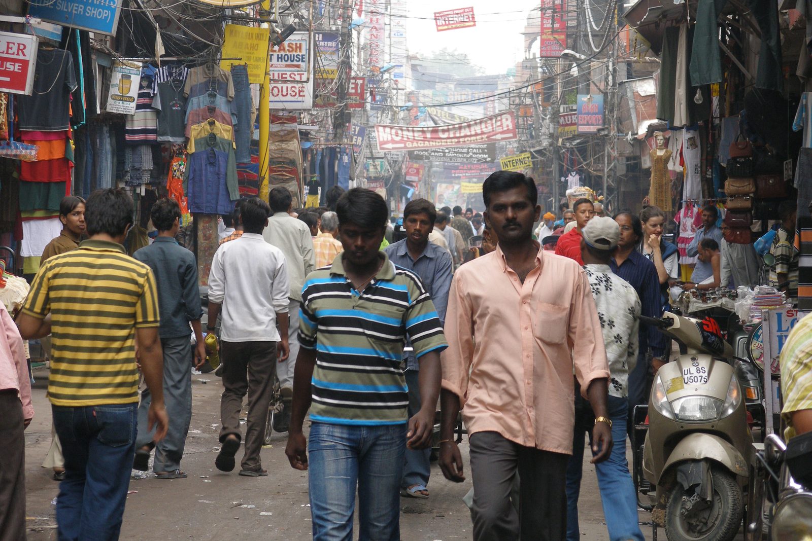 Street photography in Delhi