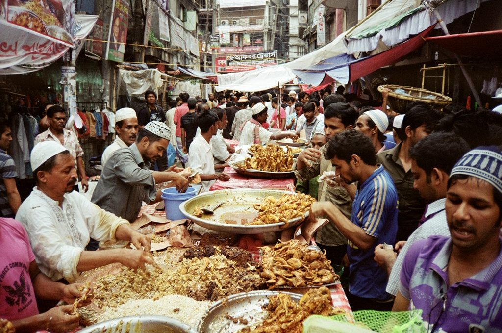 Street scene in Dhaka