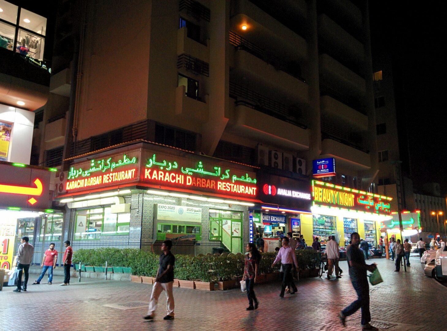 Street scene in Dubai