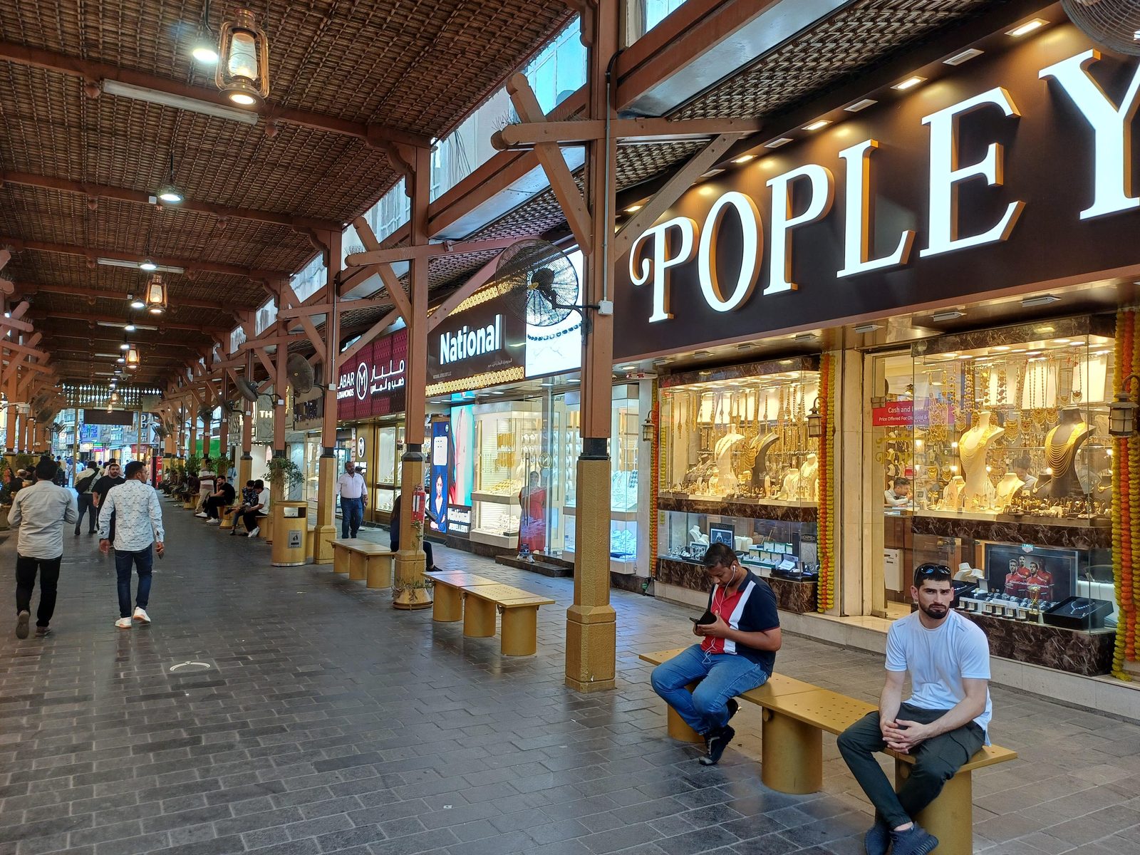 Street scene in Dubai
