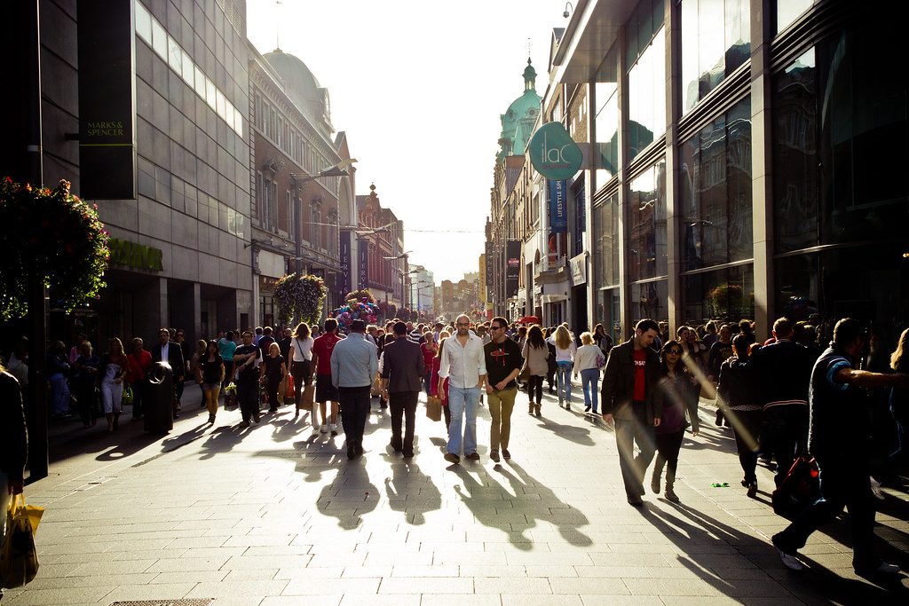 Street scene in Dublin