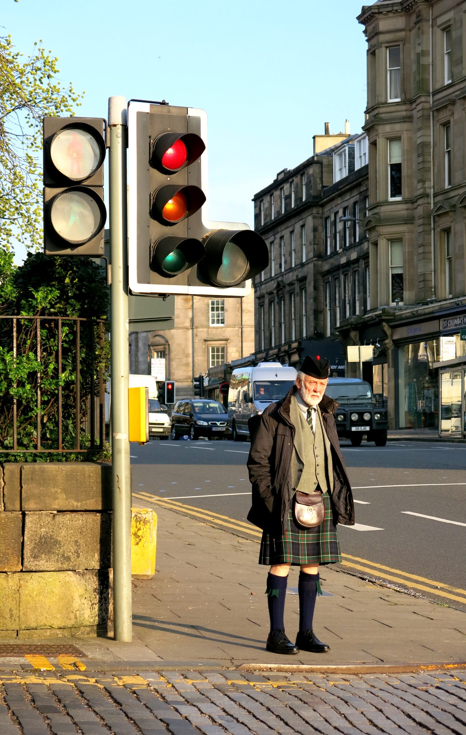 Street scene in Edinburgh