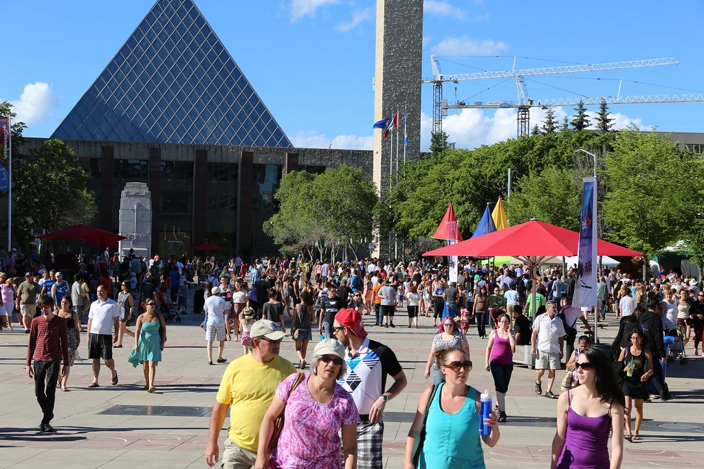 Street scene in Edmonton