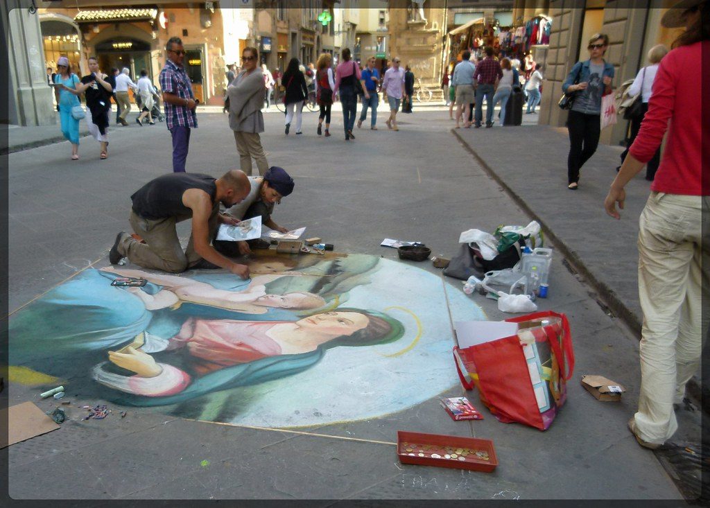 Street scene in Florence
