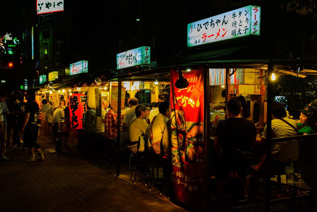 Street photography in Fukuoka