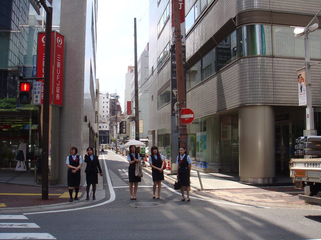 Street scene in Fukuoka