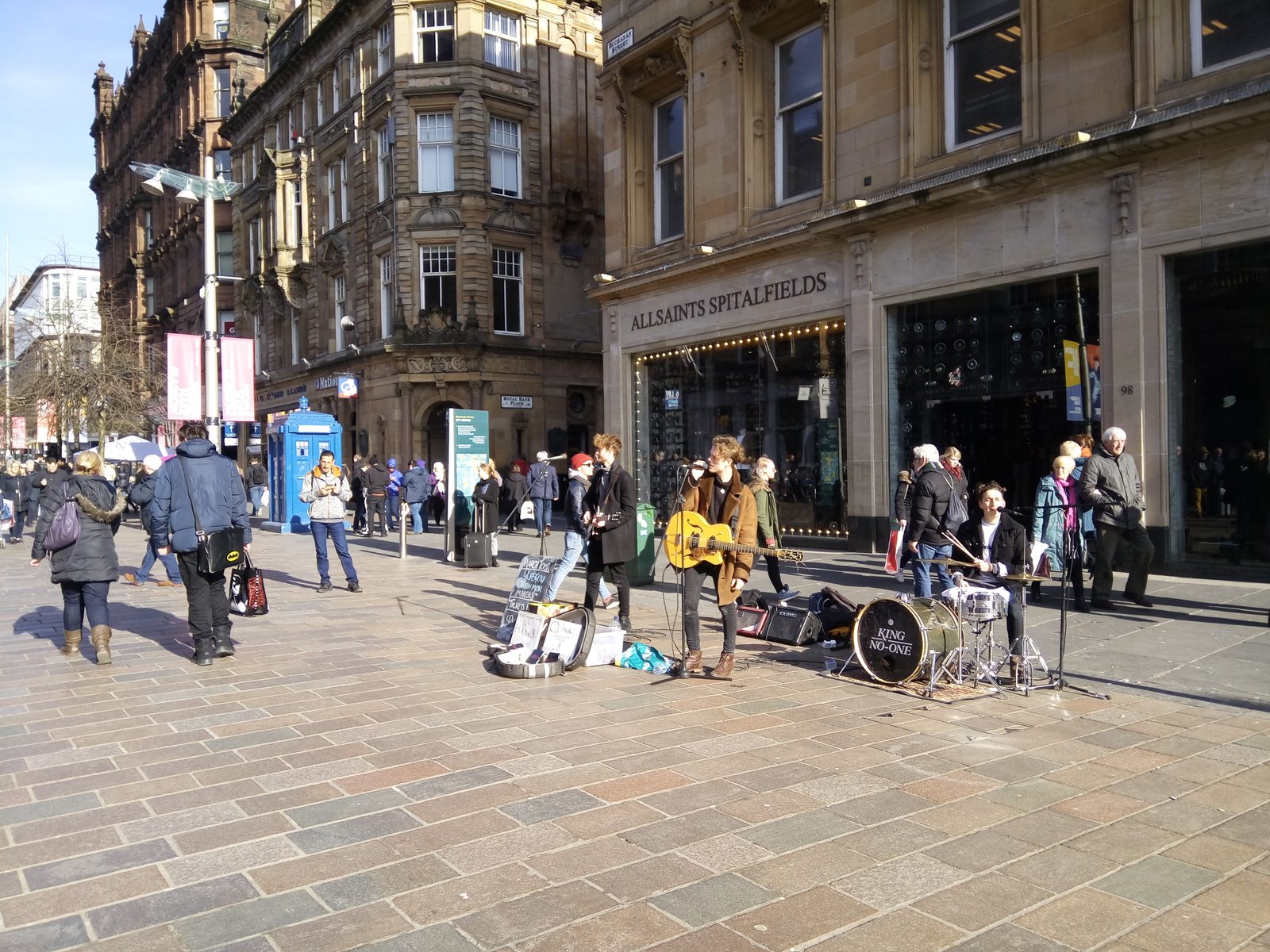 Street photography in Glasgow