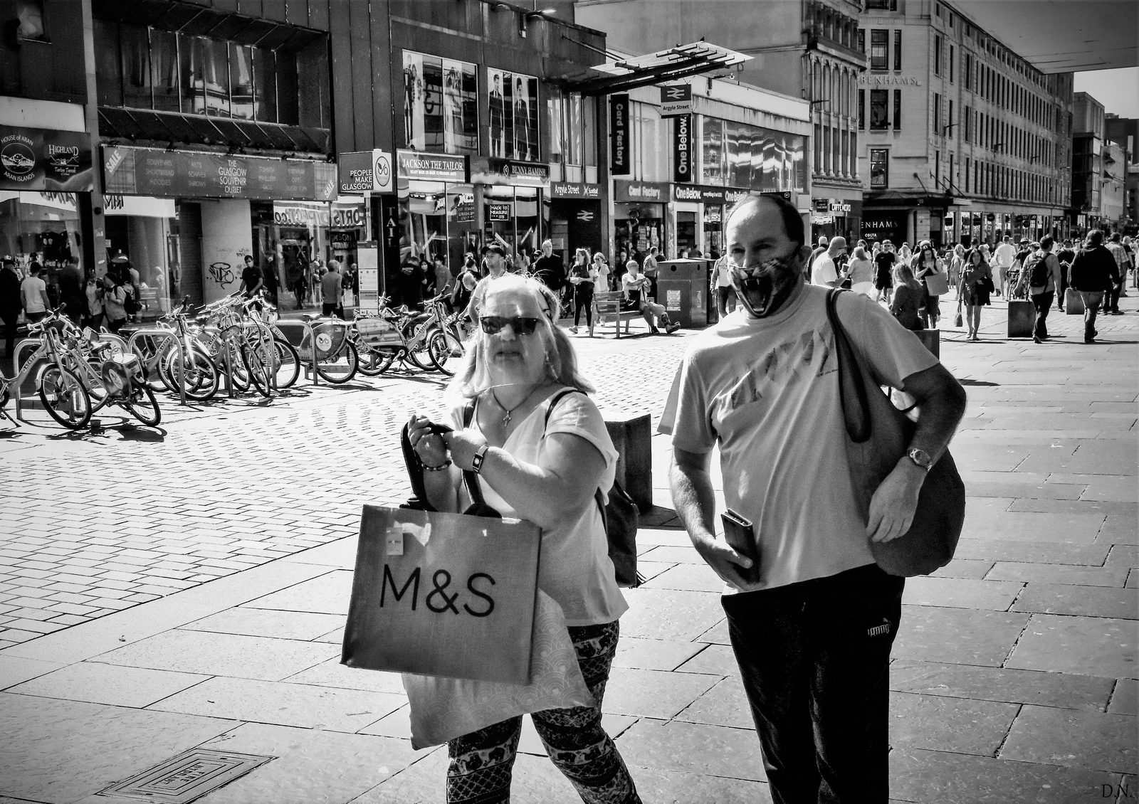 Street scene in Glasgow
