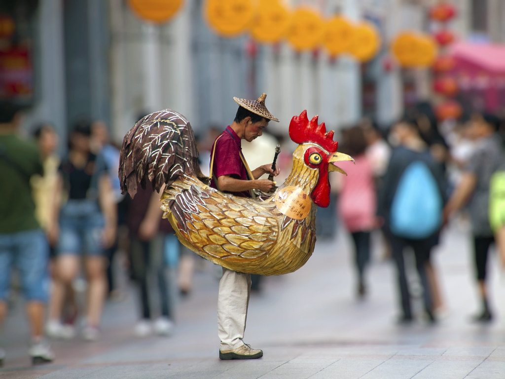 Street scene in Guangzhou