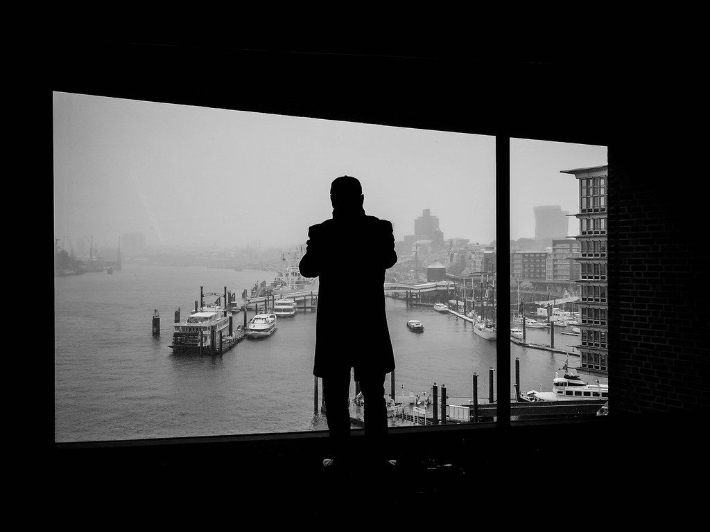 Street scene in Hamburg