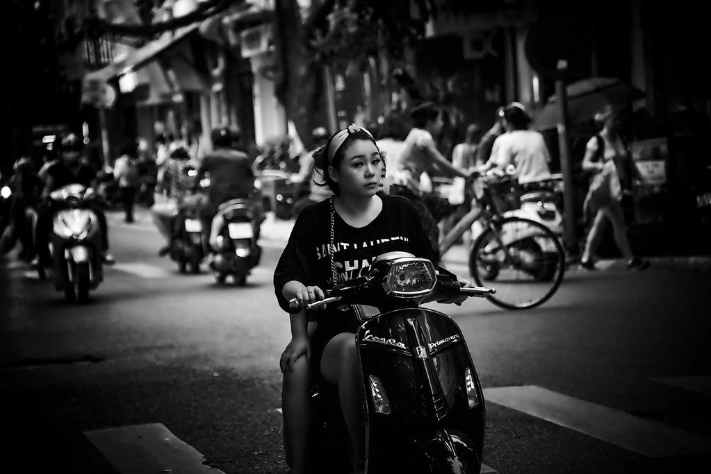 Street photography in Hanoi
