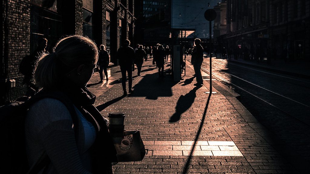 Street scene in Helsinki