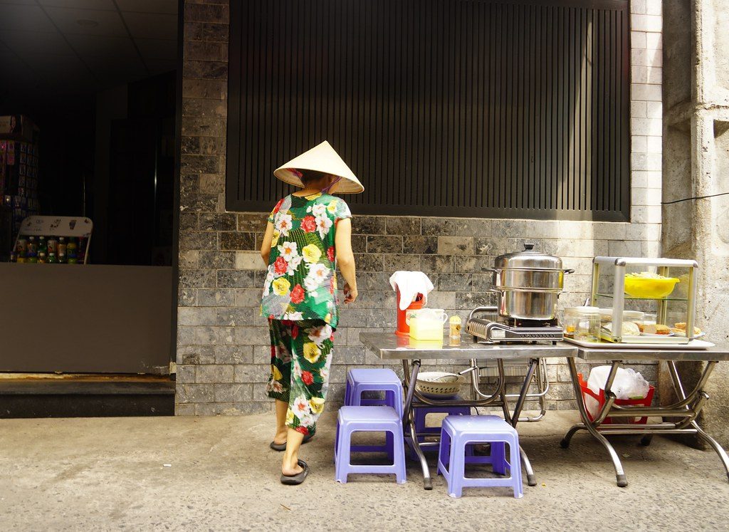 Street scene in Ho Chi Minh City