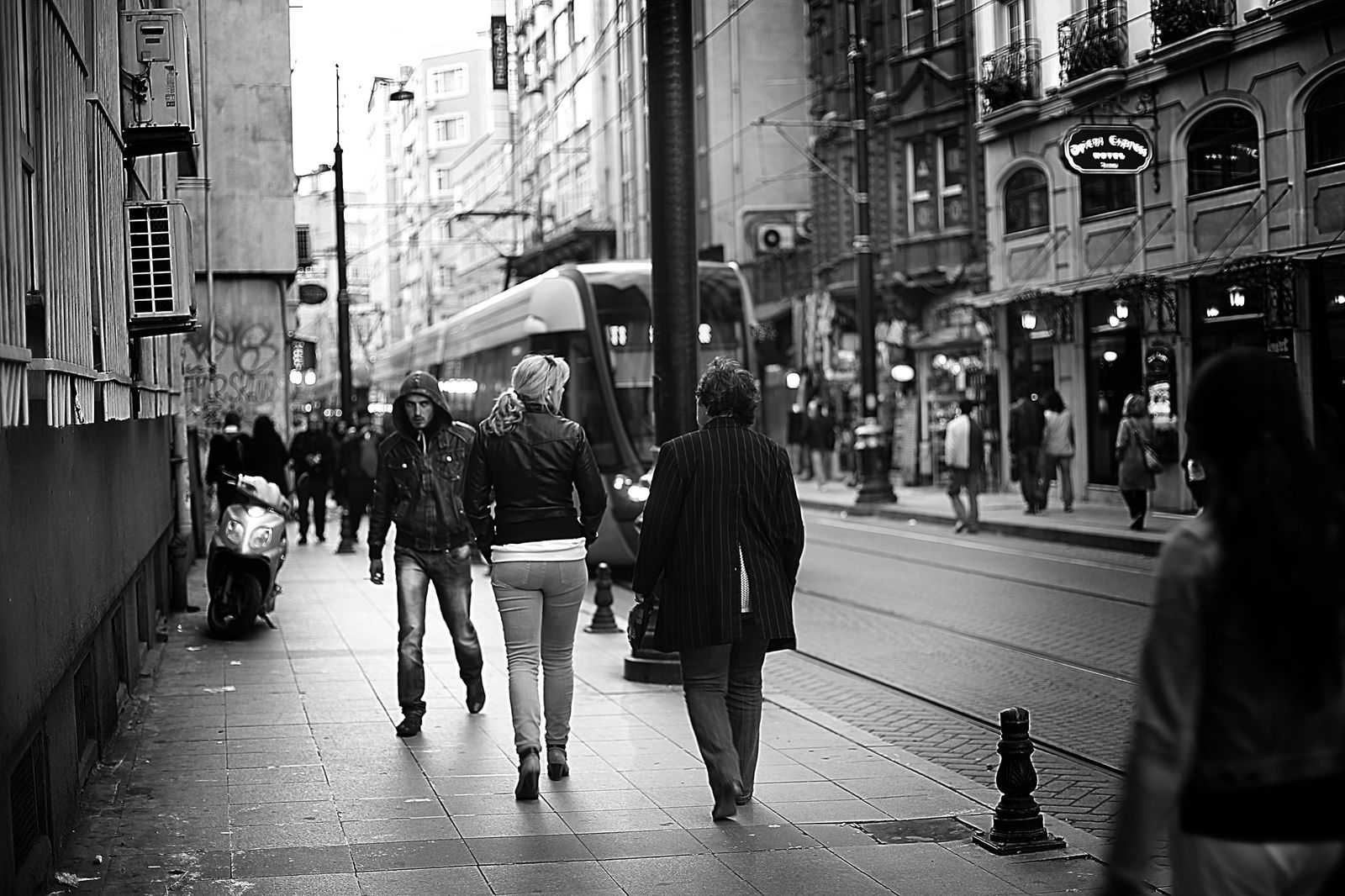 Street scene in Istanbul