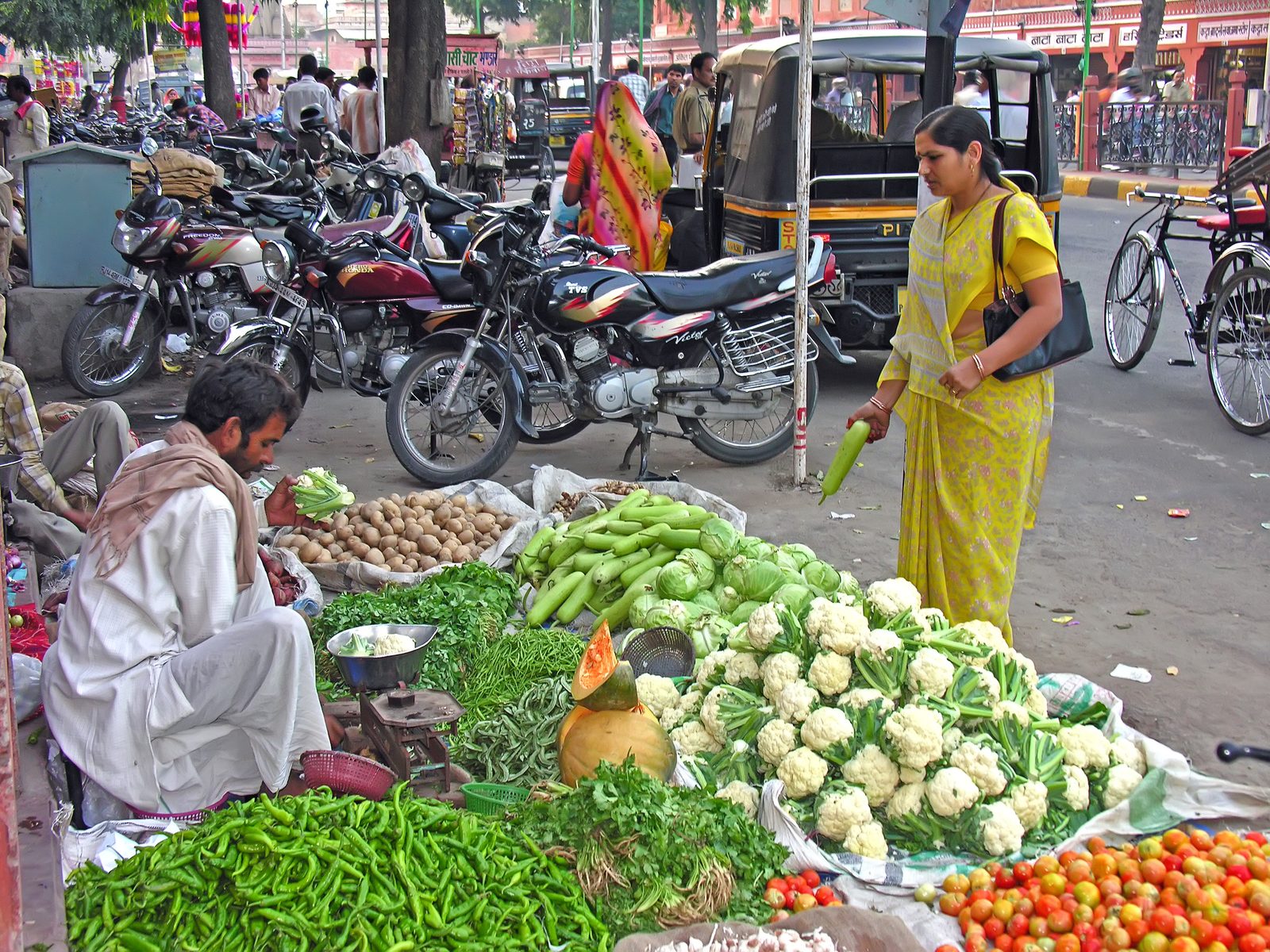 Street scene in Jaipur