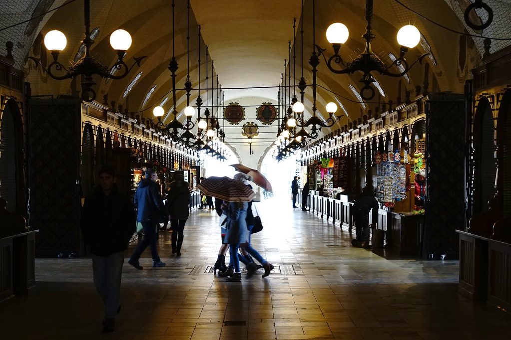 Street scene in Krakow
