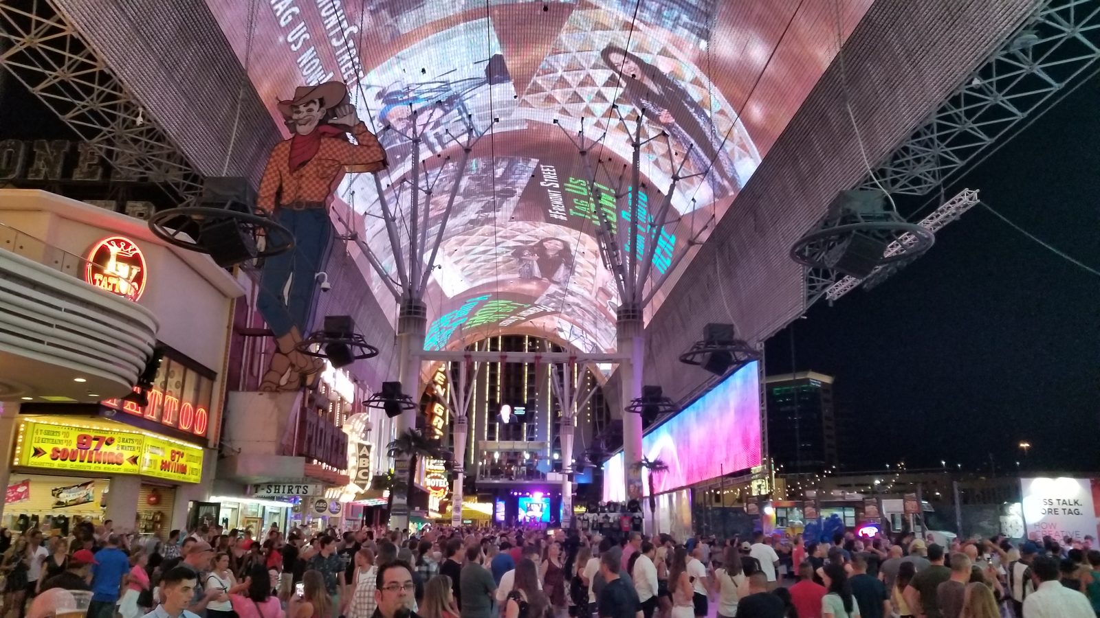 Street scene in Las Vegas