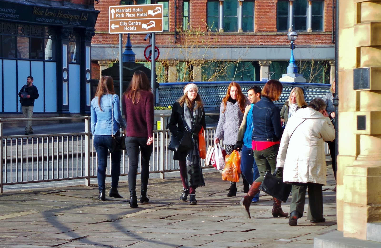 Street scene in Leeds