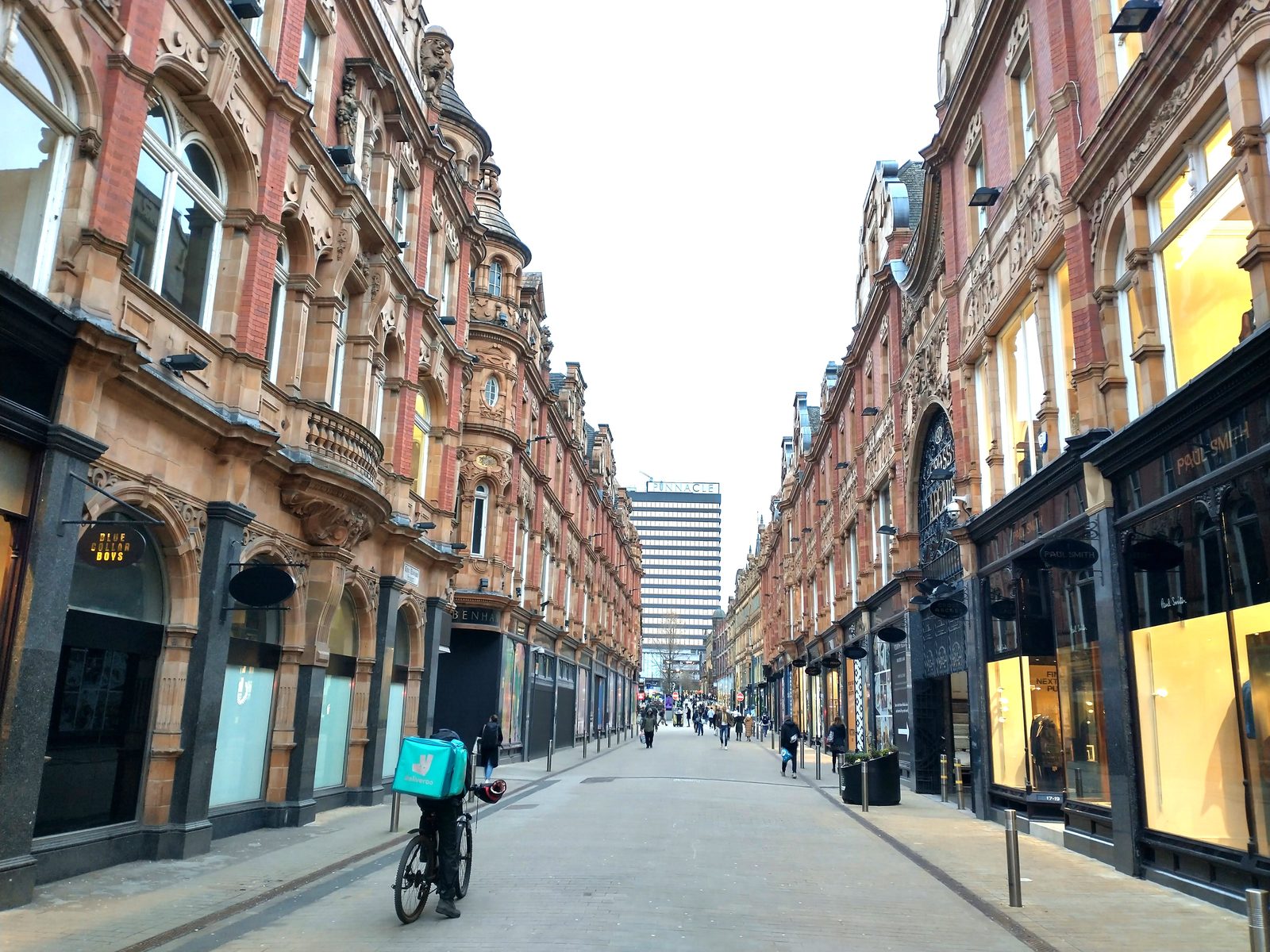 Street scene in Leeds