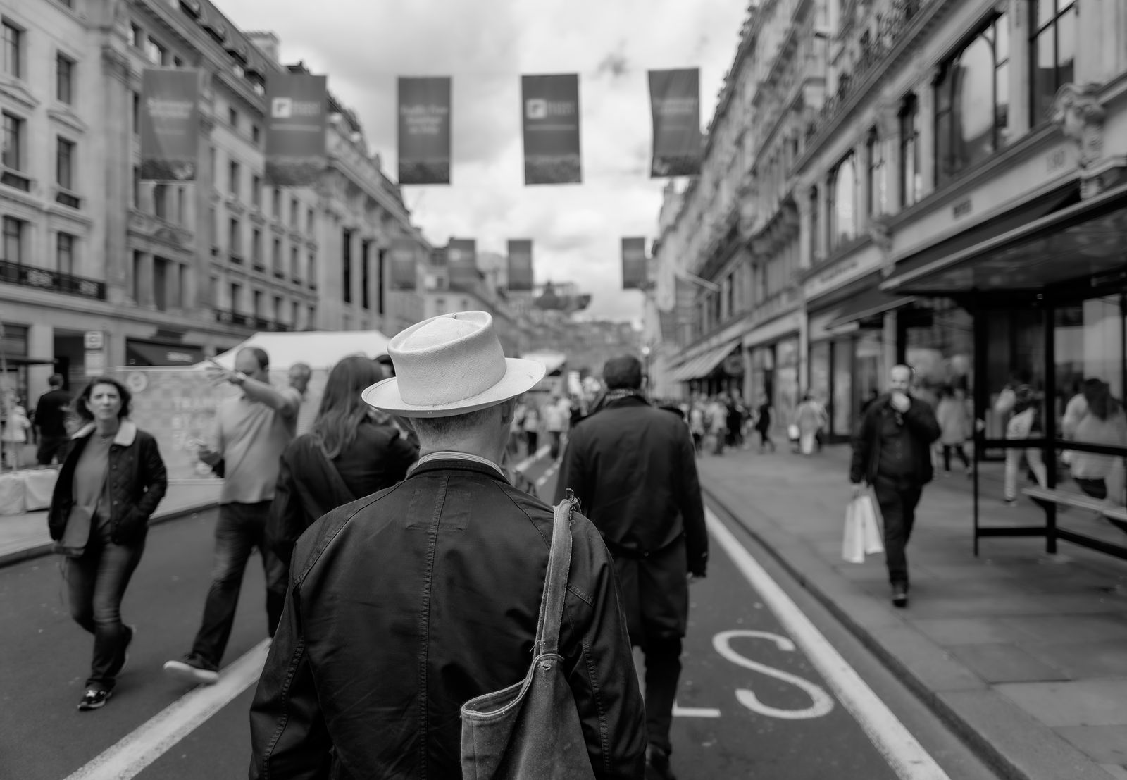 Street scene in London