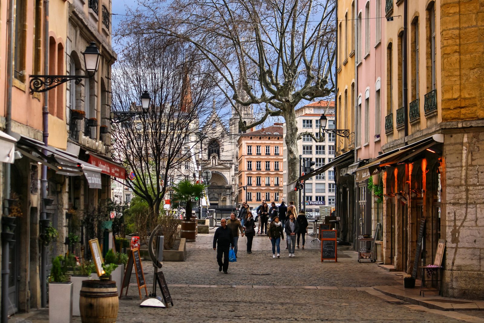 Street scene in Lyon