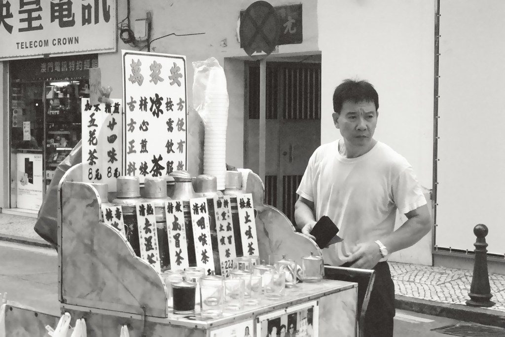 Street scene in Macau