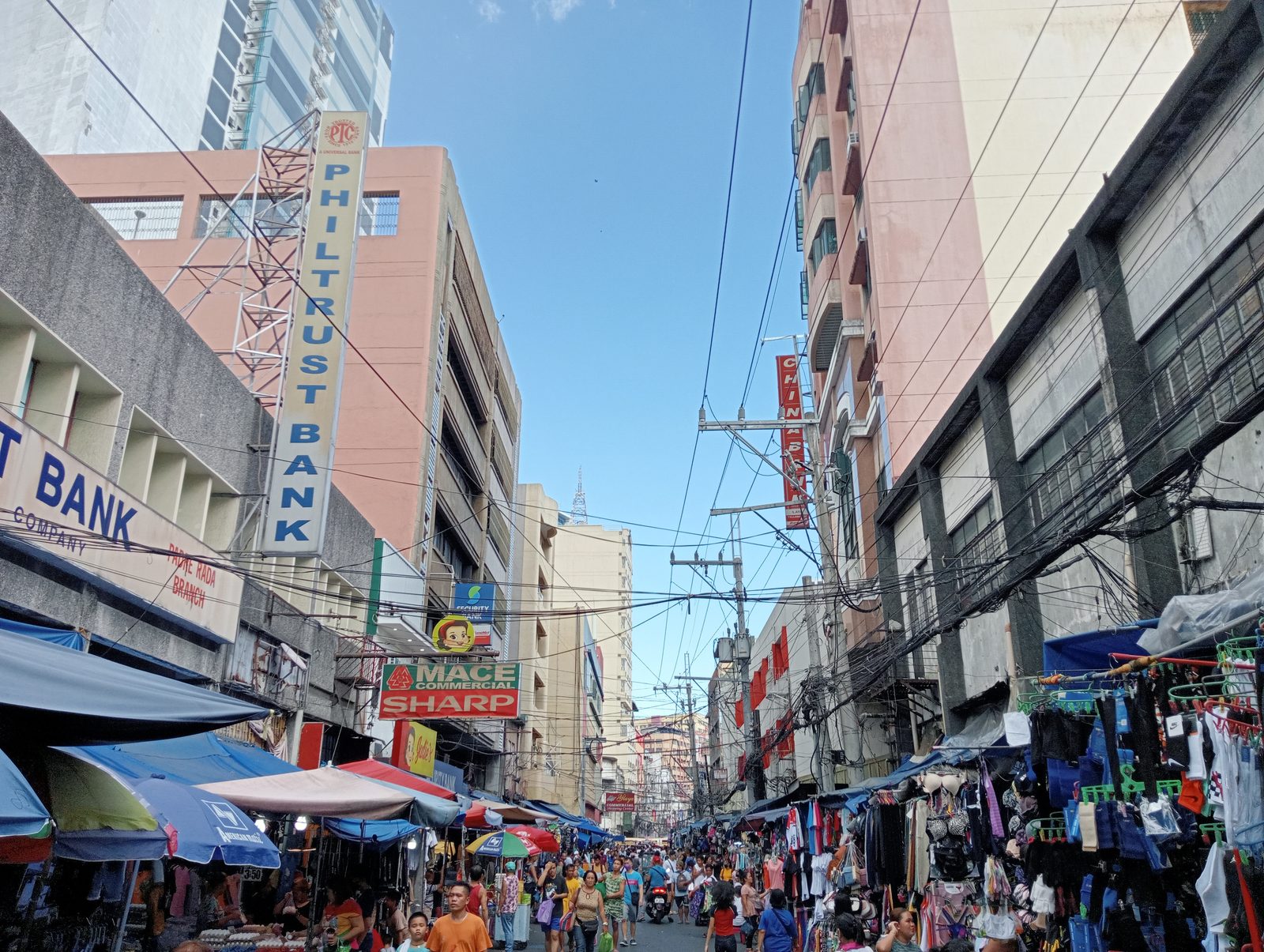 Street scene in Manila