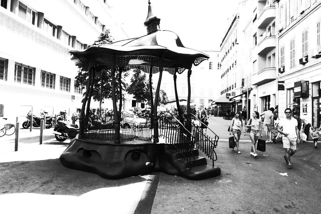 Street scene in Marseille