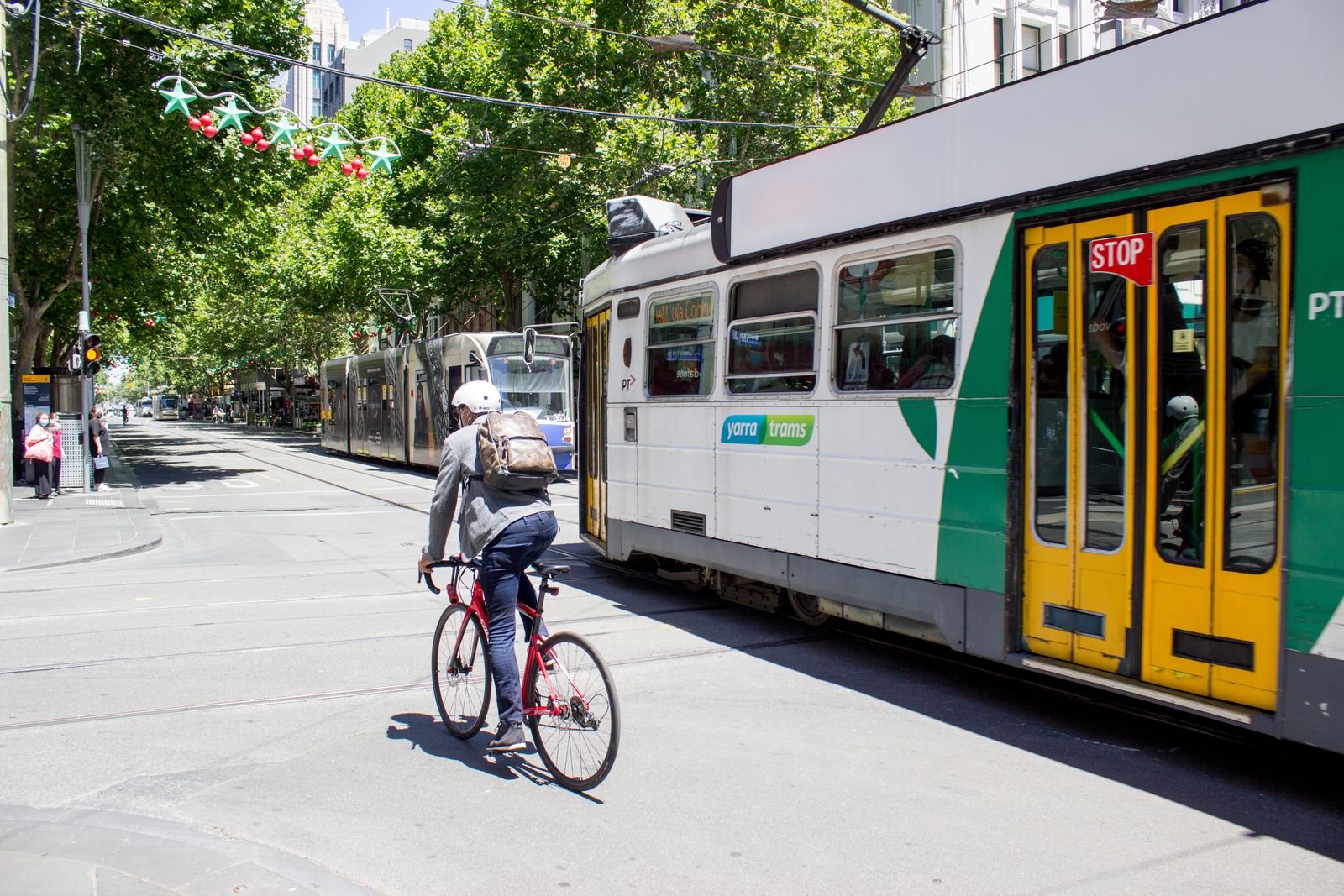 Street scene in Melbourne