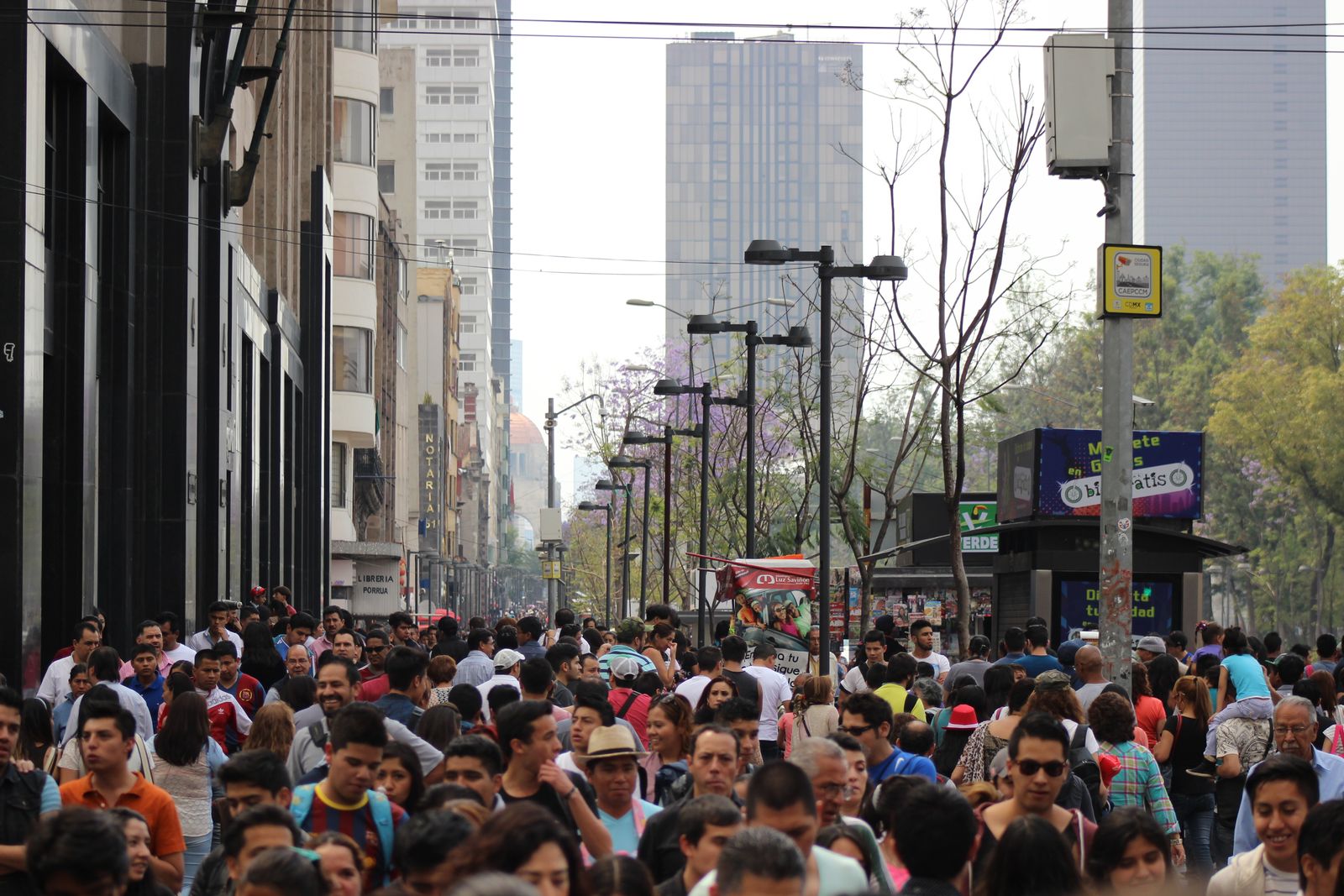 Street photography in Mexico City