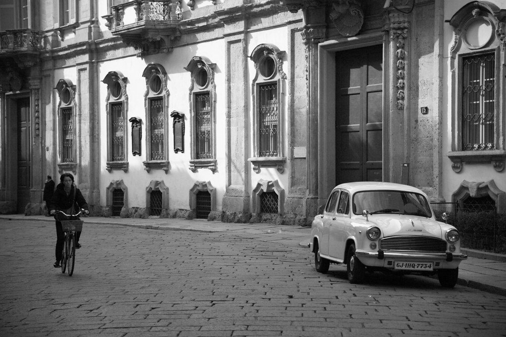 Street scene in Milan