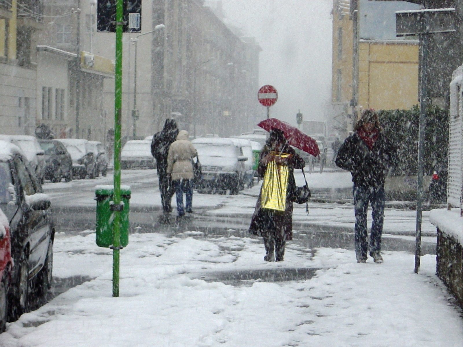 Street scene in Milan